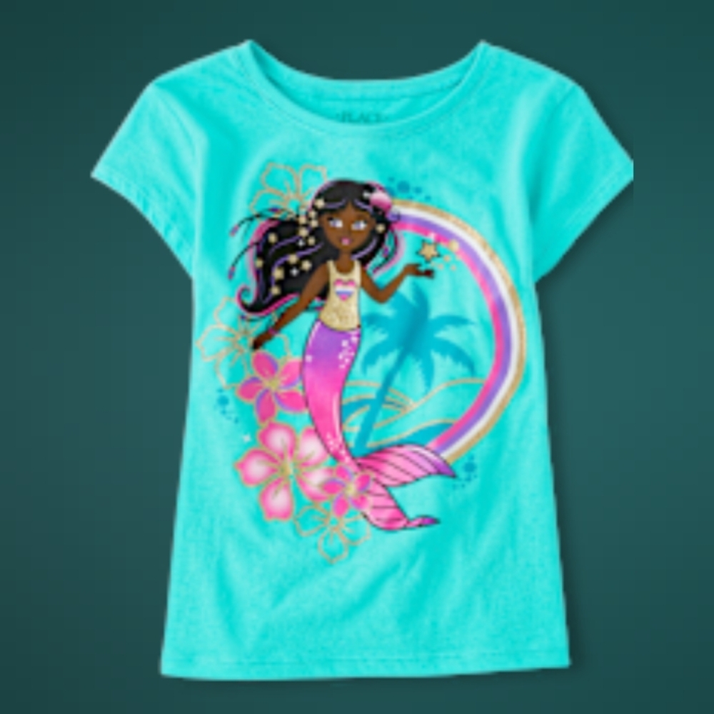 Mermaid Graphic T-Shirt